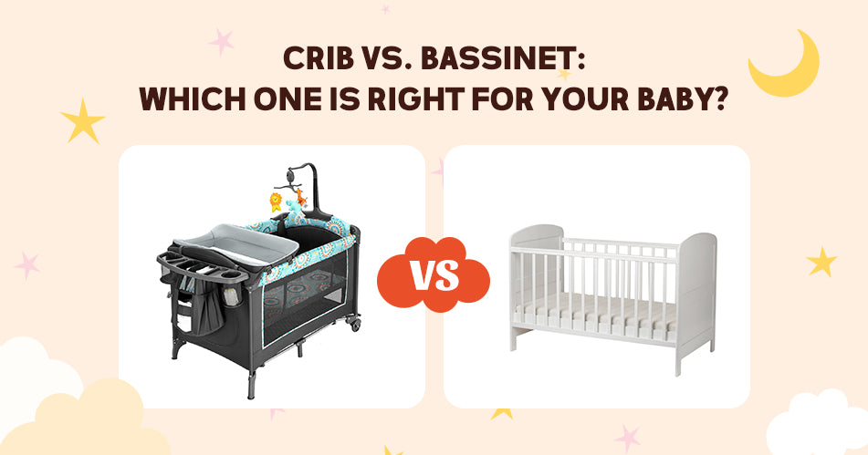 Crib vs. Bedside Bassinet: What’s Right for Your Baby?
