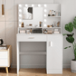 Vanity Desk with Mirror & Lights MV01