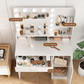 Vanity Desk with Mirror & Lights MV01