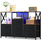 Black Dresser with 7 Drawers FD01