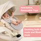 Cozibb Bionic Dual-rail Multi-Motion Baby Rocker with 5 Speeds 10 Melodies Bluetooth Control Ergonomic Seat Design