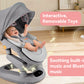Cozibb Bionic Dual-rail Multi-Motion Baby Rocker with 5 Speeds 10 Melodies Bluetooth Control Ergonomic Seat Design