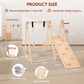 CoziBB Montessori Indoor Jungle Gym Playset IP02